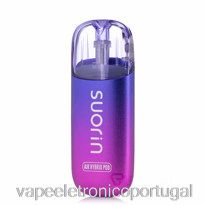 Vape Eletronico Suorin Air Hybrid 14w Pod System Gradiente Roxo